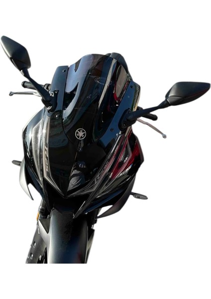 Yamaha R25 Siperlik Camı 2019-2024 Model Uyumlu-Siyah modelleri