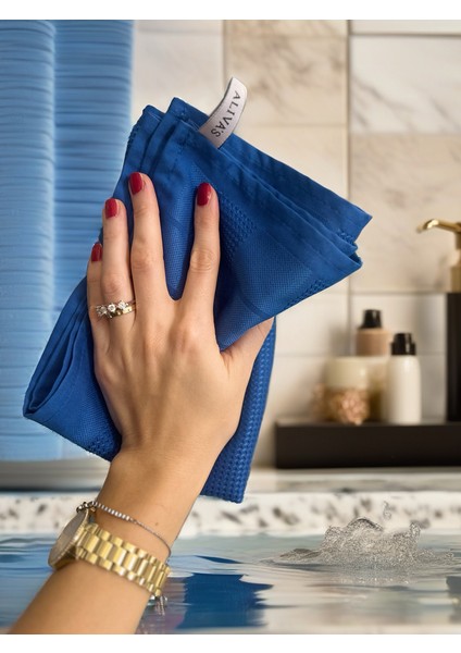 Premium Mikrofiber Sihirli Temizlik Bezi- Cam Bezi- Kurulama Bezi 40X60 cm