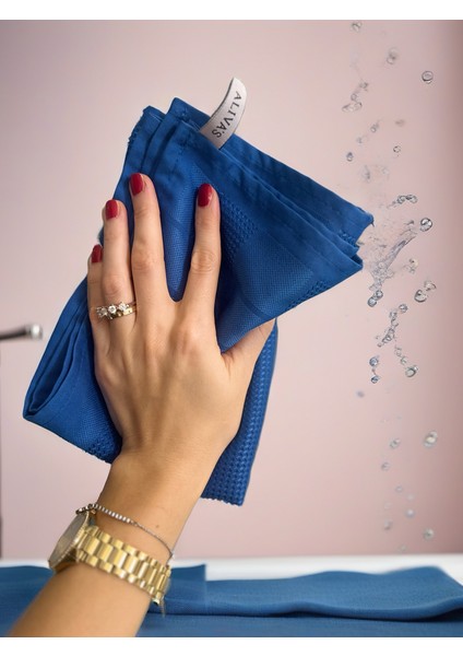 Premium Mikrofiber Sihirli Temizlik Bezi- Cam Bezi- Kurulama Bezi 40X60 cm