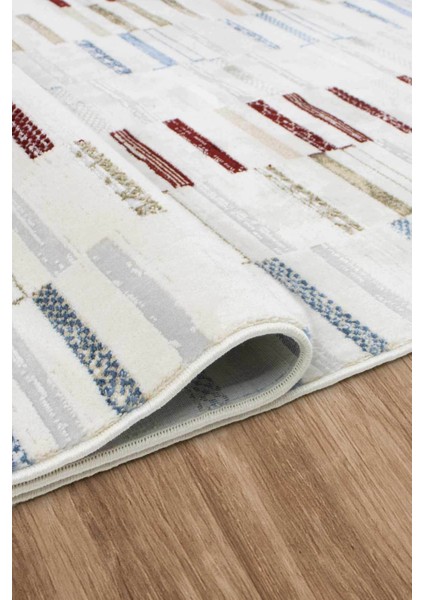 Aden Serina Vibe Kadife Dokuma Halı | Kaymaz Tabanlı | Makinede Yıkanabilir | Modern Halı | Krem | SRV02 fırsatları