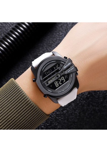 Erkekler Için Dijital Saat Spor Su Geçirmez Darbeye Dayanıklı Erkek Kol Saatleri LED Ekranlı Çalar Saat (Yurt Dışından) indirimleri
