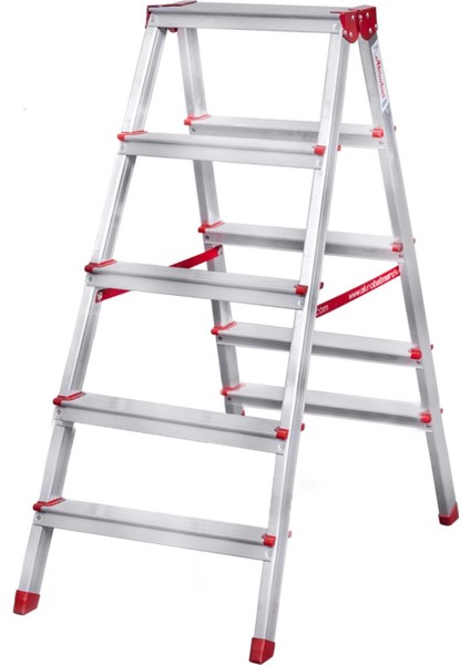 Beş Basamaklı Ev Tipi Katlanır Alüminyum Merdiven