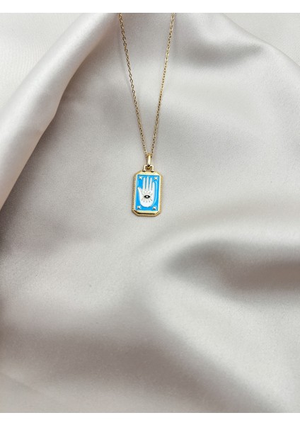 Fıora Tarot Kartı El Kolye Gold Ayarlanabilir Altın Zincirli fırsatları