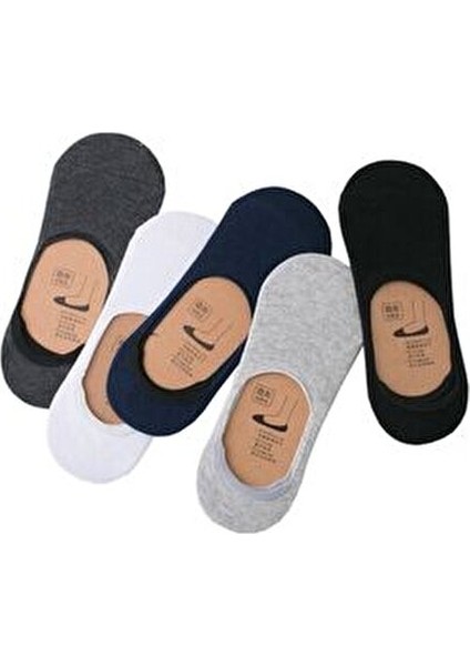 Babet Çorap 5'li | Kadın ve Erkek Ayak Bileği Çorapları | Yüksek Kaliteli Pamuklu Malzeme | modelleri