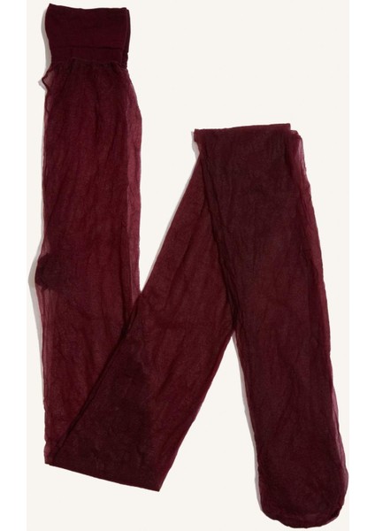 Kadın Bordo 5 Denye Külotlu Çorap B5872AXNS indirimleri