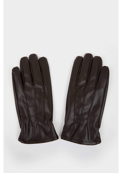 Erkek Suni Deri Eldiven F3920AX25WN