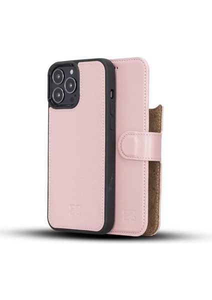Magic iPhone 13 Pro Leather Detachable Wallet Case