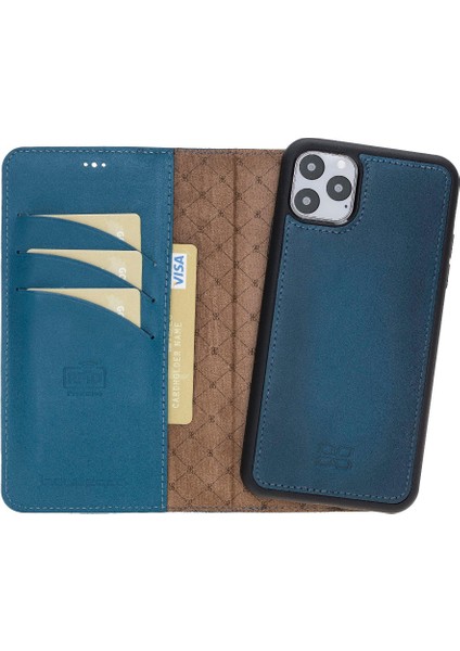 Magic iPhone 11 Pro Max Leather Detachable Wallet Case