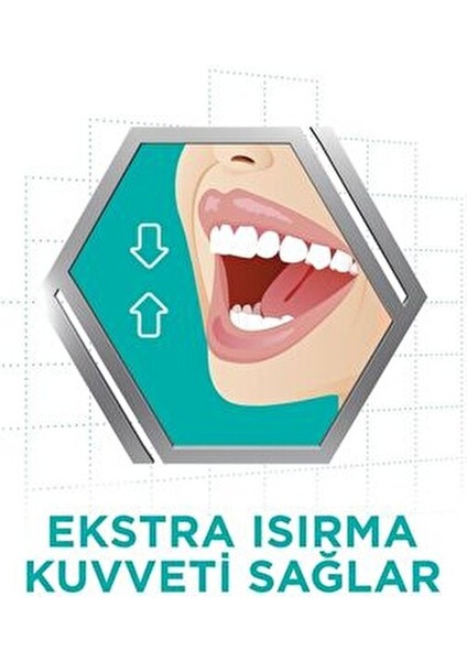 Naneli Diş Protezi Yapıştırıcı Krem Krem Renk 40 gr x 3 Adet Güçlü Yapıştırma