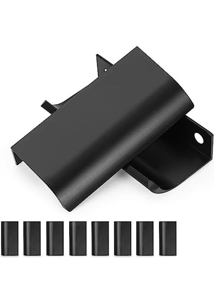 10 Adet Modern Parmak Kenarı Çeker, 80MM/2.7 Inç Alüminyum Gizli Sekme Çekme Kolları Gümüş Gizli Parmak Çekmecesi Tutamakları (Yurt Dışından)