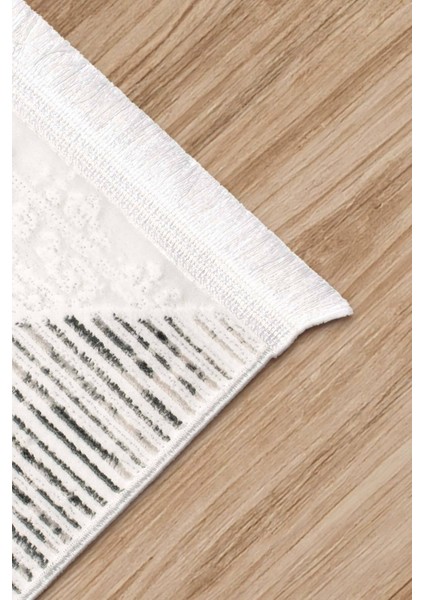 Aden Serni Kadife Dokuma Halı |kaymaz Tabanlı Makinede Yıkanabilir Halı |modern Salon Halısı |BEYAZ|SNI01 fırsatları