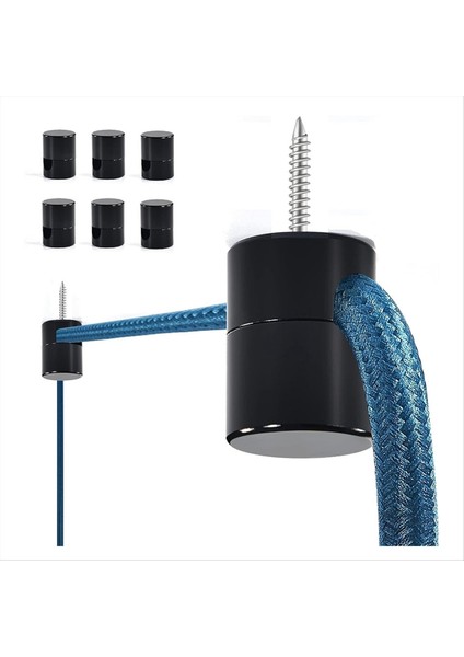 6 Paket Alüminyum Avize Kancası Tavan Asılı, Asma Işıklar Için Tavan Kancaları Siyah (Yurt Dışından) indirimleri