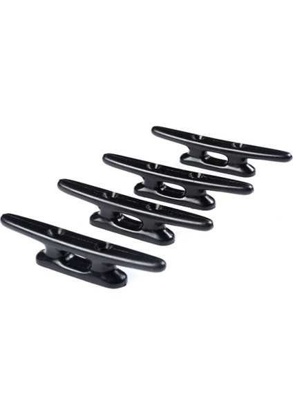 4pack 4 Inç Siyah Tekne Kepçesi Kayık Kabuklu Tekne Iskelesi Kabuklu Tekne Kayık Kano Kepçesi Siyah Güçlü Naylon Kreats (Yurt Dışından)