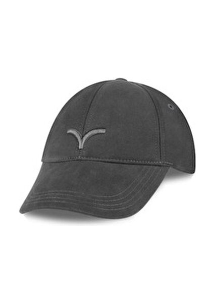 Spor Şapkası Antrasit Kadın Pamuklu Tasarım Her Ortama Uygun Kullanım