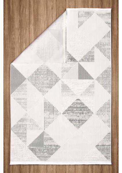 Aden Serni Kadife Dokuma Halı |kaymaz Tabanlı Makinede Yıkanabilir Halı |modern Salon Halısı |BEYAZ|SNI01 fiyatları