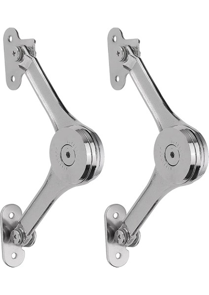 2 Adet Ağır Hizmet Tipi Kapak Menteşeler Yumuşak Yakın, Destek Menteşeleri Kapakları Dolaplar Için Güvenli Tutun Mutfak Maksimum Destek 50 Lbs (Yurt Dışından)