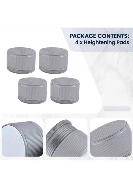 4pcs Ayarlanabilir Yatak Sandalye Yükselticileri Ağır Hizmet Mobilya Yükselticileri Kanepe Masa Yükselticileri Dip Koruma Zeminleri Anti Slip -2 (Yurt Dışından) indirimleri