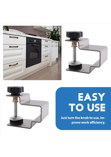 Çekmece Ön Kurulum Kelepçeleri, 2 Adet Paslanmaz Çelik Dolap Kurulum Kelepçeleri Çekmece Ön Panel Için Araçlar (Yurt Dışından) indirimleri