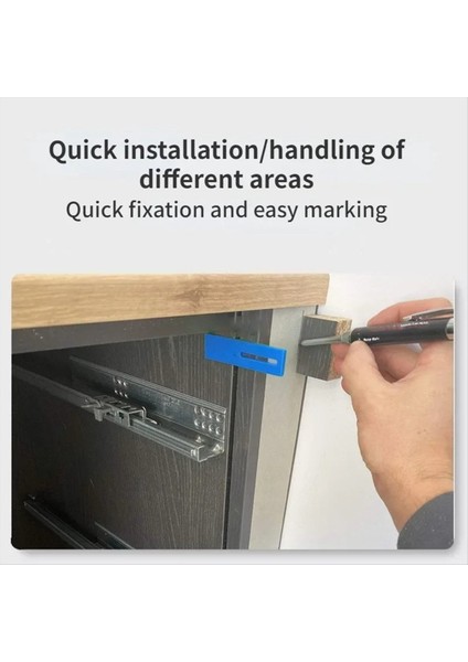 Byrnetools 3pcs 18MM Jigs Kapatma Sabitleme Klipsi Ahşap Ölçüm ve Işaretleme Fikstür Dolap Dolap Kenarlık Kurulum Araçları (Yurt Dışından) fiyatları