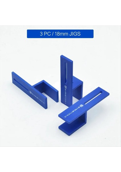 Byrnetools 3pcs 18MM Jigs Kapatma Sabitleme Klipsi Ahşap Ölçüm ve Işaretleme Fikstür Dolap Dolap Kenarlık Kurulum Araçları (Yurt Dışından) indirimleri