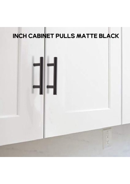 10 Paket 5 Inç Dolap Çeker Mat Siyah Paslanmaz Çelik Mutfak Dolabı Kulpları Dolap Kulpları 5 Inç Uzunluk, 3 Inç Delik Merkez (Yurt Dışından) modelleri