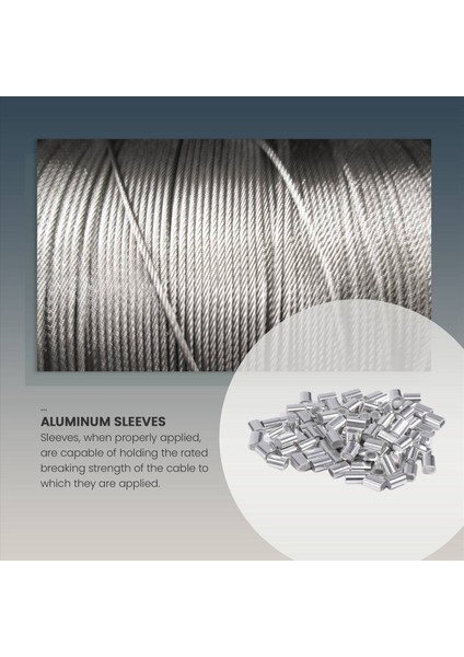 100 Pc 1mm Çelik Tel Halat Alüminyum Ferrules Kollu Gümüş Ton (Yurt Dışından) fiyatları