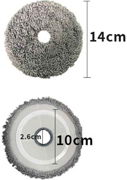 W2 / U200 Robot Süpürge Yedek Parçaları Için 8 Adet Yıkanabilir Paspas Bezi Paspas Pedi (Yurt Dışından) fırsatları
