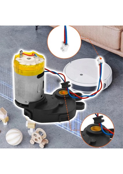 Robot Süpürgeler Ana Fırça Motoru Uyumlu T8 T9 / T8 / T8 / N8 Pro / N8 / N8 Serisi Süpürge Yedek Parçaları (Yurt Dışından) fırsatları