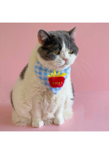 Yaka Ekose Sevimli Giydirme Köpek Yaka Tükürük Havlu (Yurt Dışından) fiyatları