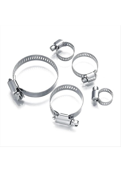 20 Parçalı Paslanmaz Çelik Hortum Kelepçeleri, 1/4-2 Inç (6-51MM) Ayarlanabilir Solucan Dişli Tüp Hortumu Kümeler Sıhhi Tesisat, Makine Için (Yurt Dışından) fırsatları