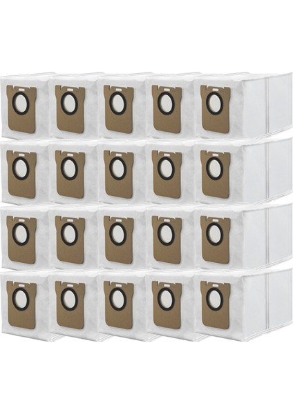 M40S / OV31CN Elektrikli Süpürge Parçaları Için Yedek Toz Torbası Dokumasız Çöp 20 Adet (Yurt Dışından)