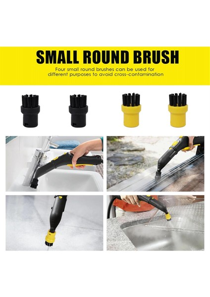 Sc1 Sc2 Sc3 Sc4 Sc5 CTK10 CTK20 Buharlı Temizleyici Aksesuarları, Yuvarlak Fırça Seti, Nozul Seti (Yurt Dışından) fırsatları