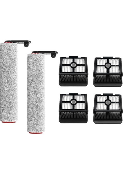 H12 Pro / M13BETA / H12 Zemin Yıkama Makinesi Aksesuarları Için 6 Adet Yedek Silindir Fırça Filtresi (Yurt Dışından)