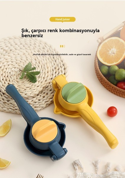 Büyük Çok Fonksiyonlu Limon Sıkacağı Sıcak Portakal Suyu Greyfurt Nar Manuel Meyve Sıkacağı Presi (Yurt Dışından) indirimleri