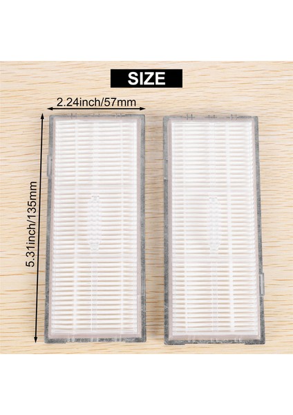 S7 T7S T7PLUS T7SPLUS Elektrikli Süpürge Yedek Parçaları Için 2 Adet Yedek Filtre (Yurt Dışından)