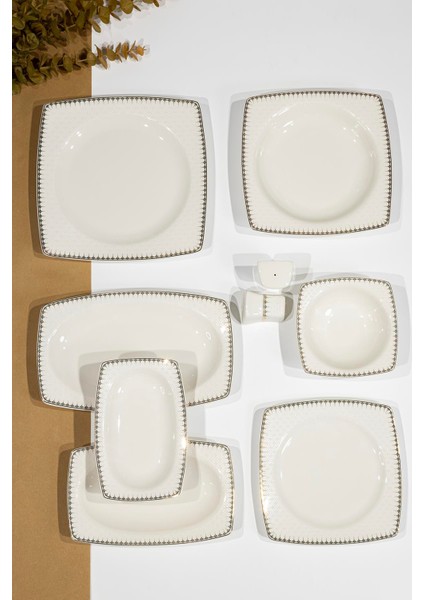 Caroline 54 Parça 12 Kişilik Yemek Takımı 6567 indirimleri