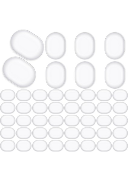 48 Pcs Davul Sönümleyicileri Jel Pedler Silikon Davul Susturucular Yumuşak Davul Sönümleyici Davul Sessiz Pedleri Nemlendiren Jel Pedi (Şeffaf) (Yurt Dışından) modelleri