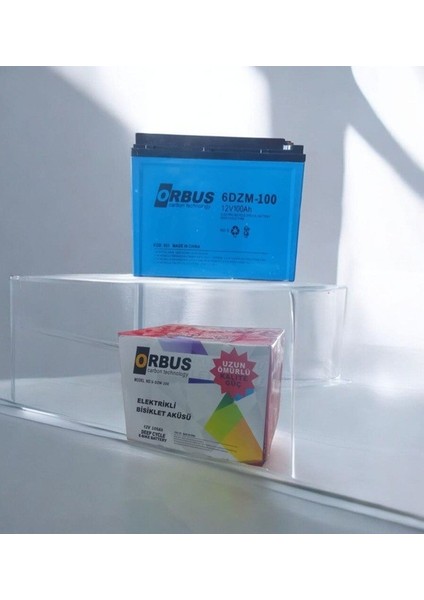 12V 100AMPER 100AH 3 Tekerlekli Elekrikli Araçlar Için Jel Akü - Ebatlar: 224X150X178MM fiyatları