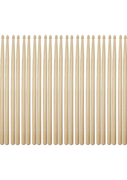 12 Çift 5A Davul Çubukları, Yetişkinler Için Ahşap Uç Davul Çubukları Çocuklar ve Müzik Enstrümanı Perküsyon Aksesuarları Için Yeni Başlayanlar (Yurt Dışından)