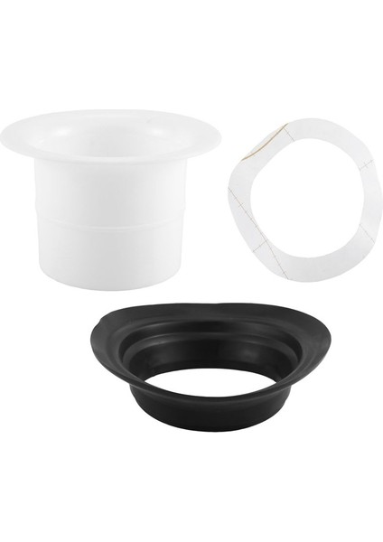 Siyah Port Hole Koruyucusu, Mikro Delek Kafası, Beyaz Bas Drum Arttırıcı Abs Kauçuk Bas Drum Kick Artırıcı (Yurt Dışından) fırsatları