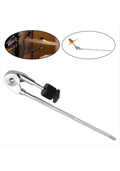 Davul Uzatma Kelepçesi Zil, Çıkarılabilir, Drum Aksesuarları, Davul Perküsyon Enstrümanı Için Zil Kelepçe Tutucu Drum Rod (Yurt Dışından) fırsatları