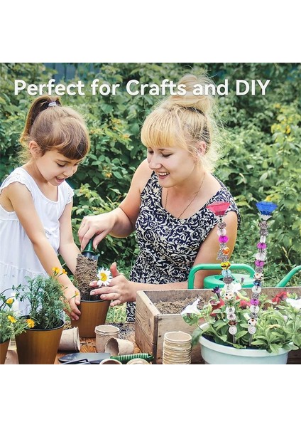 Kristal Düğmelere Sahip Boncuklar Için 8/32 Dişli Çubuk, 10 Adet M4 Dişli Çubuk 12 Inç 10 Adet Altıgen Somun ve 5pcs Düğmeleri (Yurt Dışından) indirimleri