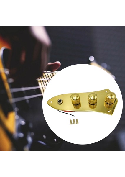 Caz Bas Kontrol Plakası Kablolu, Caz Bas Yerine Fender Için Kaplanmış Kablolu Yüklü Kontrol Plakası (Yurt Dışından) fırsatları