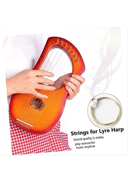 Bir Set 16 Lir Arp Dizesi Lir Harp Için Yedek Metal Dizesi (Yurt Dışından) fırsatları