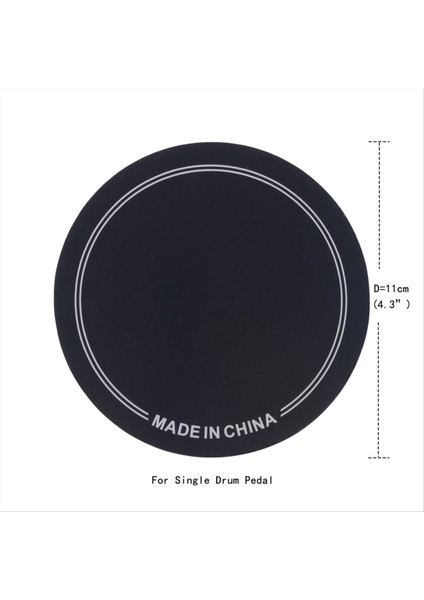 Bas Davul Yaması, Davul Kafası Davul Perküsyon Enstrümanı Aksesuarları, Bas Davul Yamaları Siyah 11 x 11CM (Yurt Dışından) fırsatları