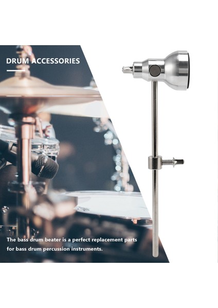 Silikon Kafa Davul Pedalı Çırpma Bas Duluşu Perküsyon Enstrüman Aksesuarları (Yurt Dışından) fiyatları