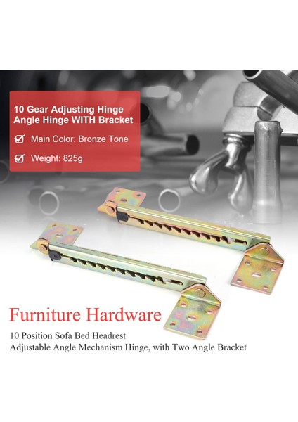 1 Çift Açılı Kaldırma Çubuğu Masası 10 Dişli Ayar Menteşe Açısı Menteşe Braket ile (Yurt Dışından) fırsatları