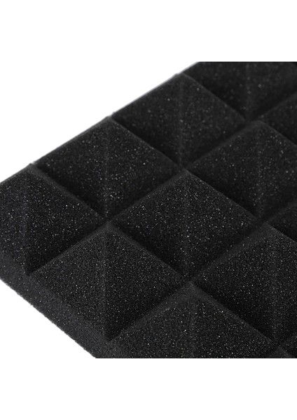 Kömür Akustik Köpük Fayans Ses Yalıtımı Köpük Panelleri Stüdyo Ses Dolgu 2 x 10 x 10 Inç (Siyah+Mavi) (Yurt Dışından) indirimleri