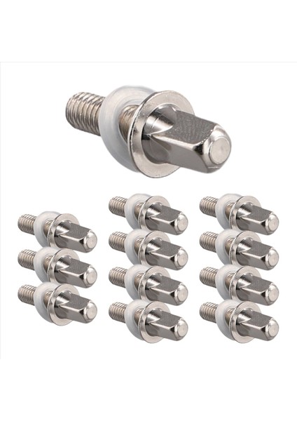 12PCS Davul Gerginlik Çubukları Gerginlik Vidaları Bas Davul Vidaları Set Bas Trampet Davul Aksesuarları Davul Donanımı M5X15MM (Yurt Dışından) fiyatları