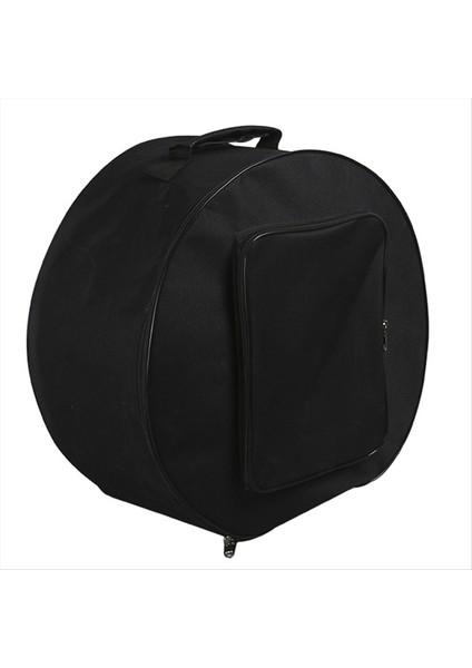 Kompakt Trampet Drum Bag Sırt Çantası Kılıf Dış Cepler Müzik Enstrümanı Aksesuar Black 40X18CM (Yurt Dışından)